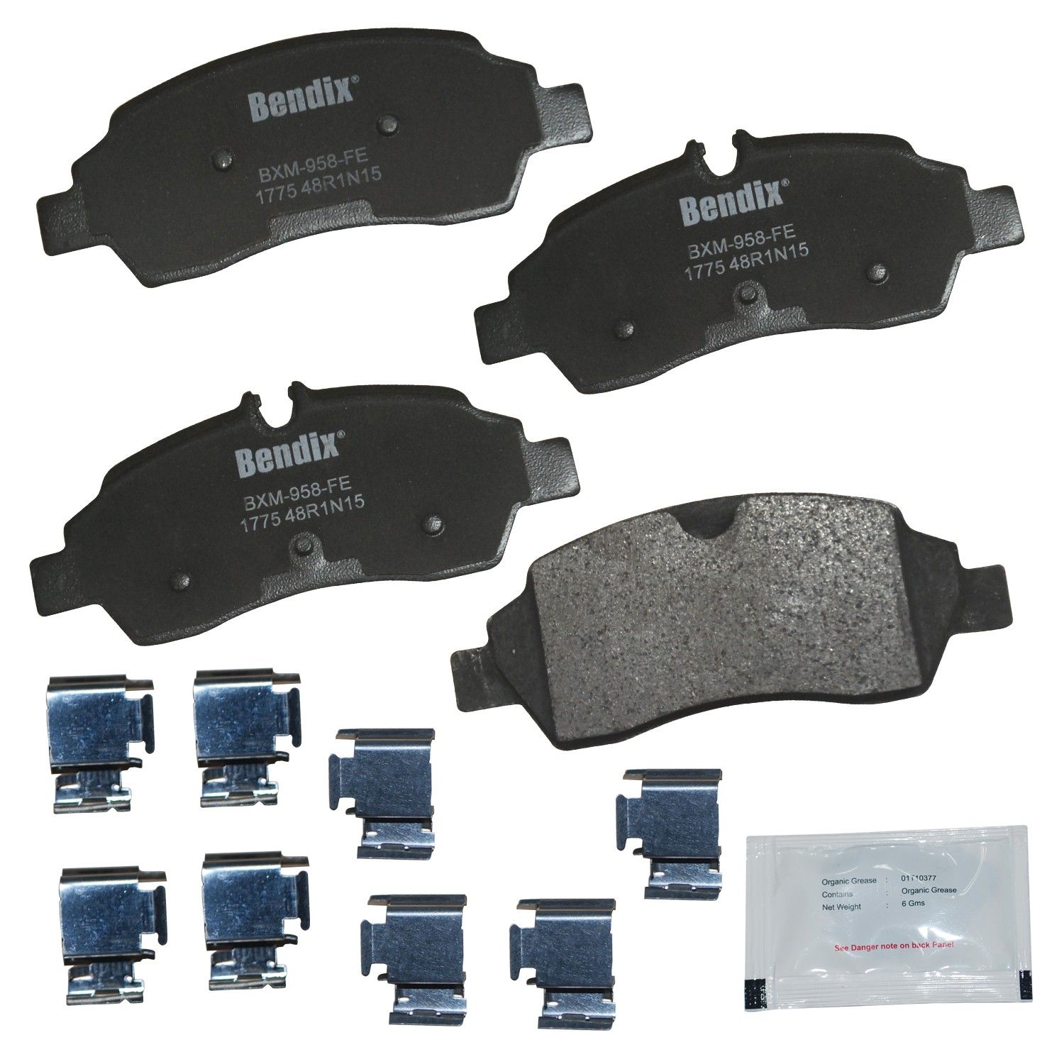 2021, 2020, 2019, 2018, 2017, 2016 Ford Transit Disc Brake Pad Set
