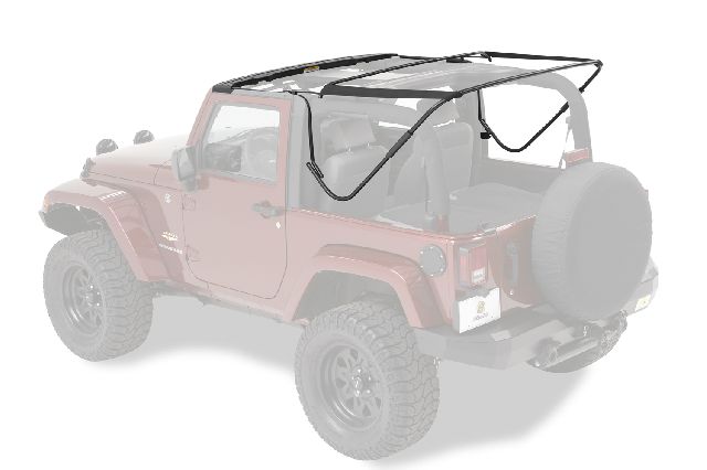 2007-2017 Jeep Wrangler Soft Top Hardware Kit (Bestop)