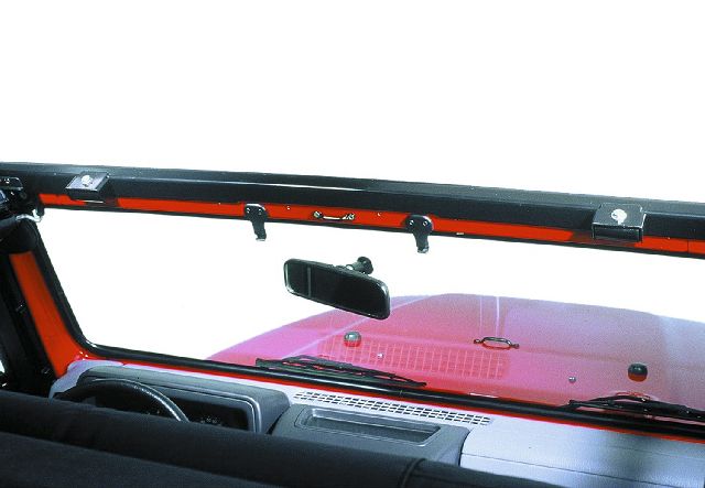 1997-2006 Jeep Wrangler Windshield Channel (Bestop)