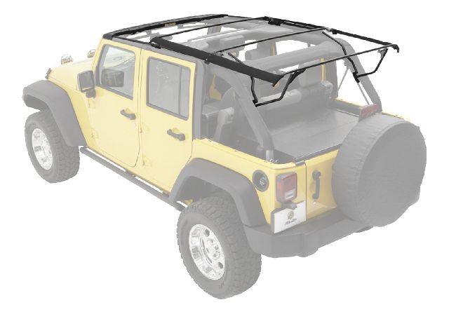 2007-2017 Jeep Wrangler Soft Top Hardware Kit (Bestop)