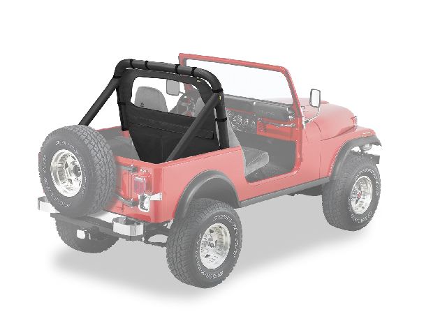 1987-1995 Jeep Wrangler Soft Top Wind Screen (Bestop)