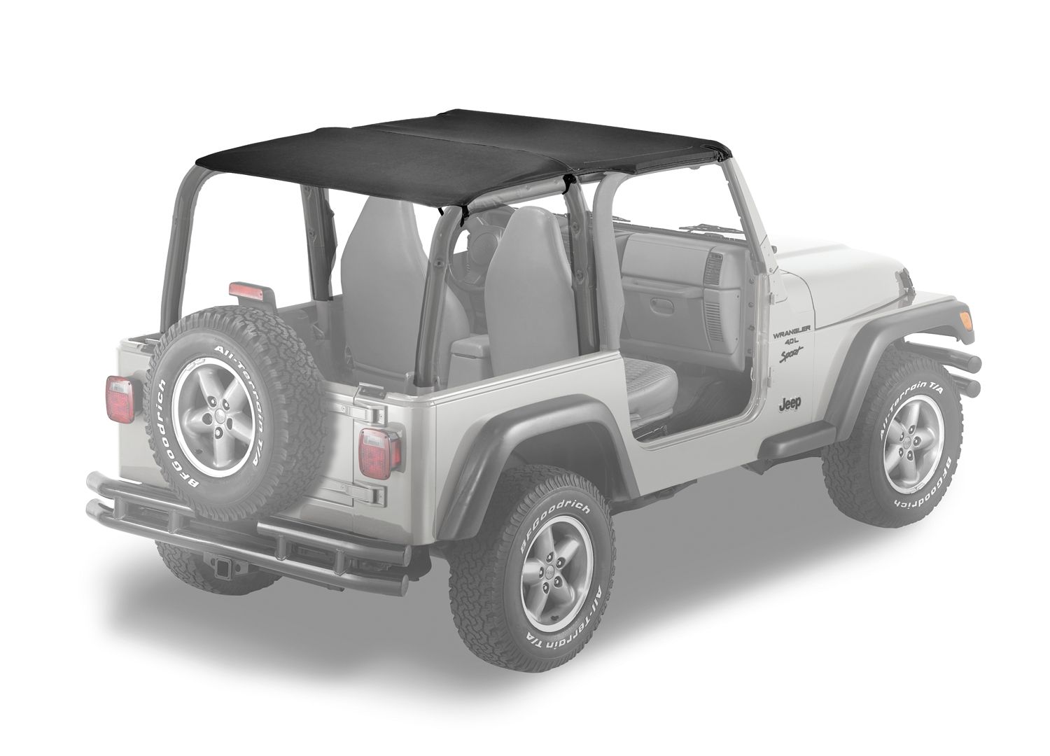 2002, 2001, 2000, 1999, 1998, 1997 Jeep Wrangler Soft Top