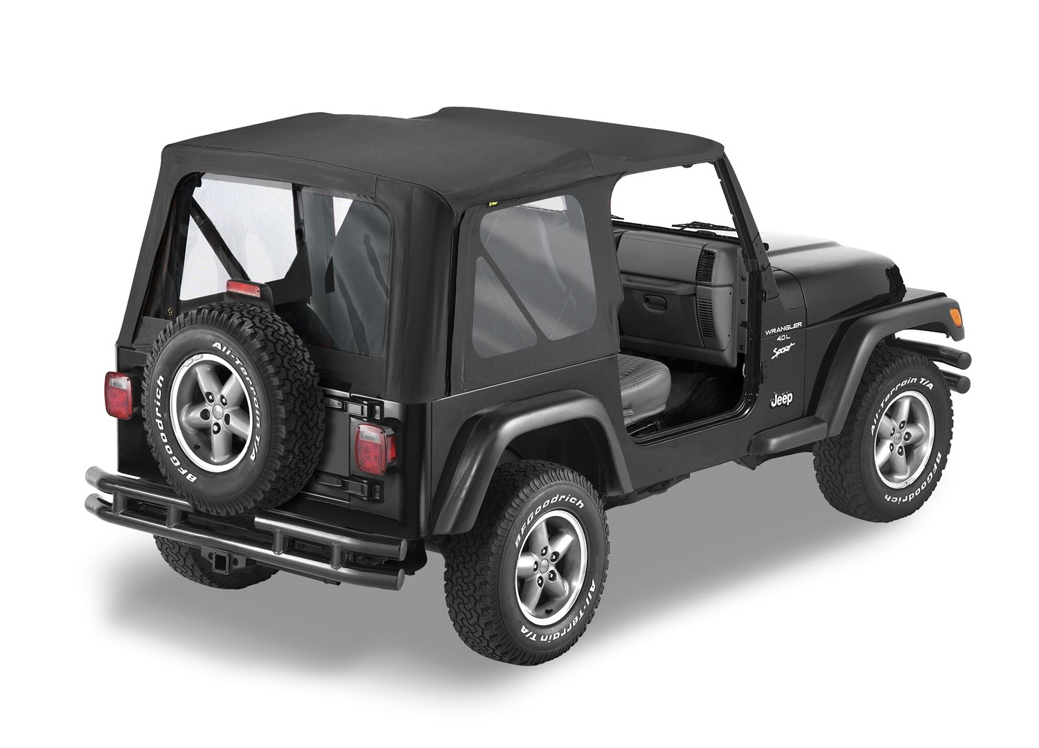 2002, 2001, 2000, 1999, 1998, 1997 Jeep Wrangler Soft Top