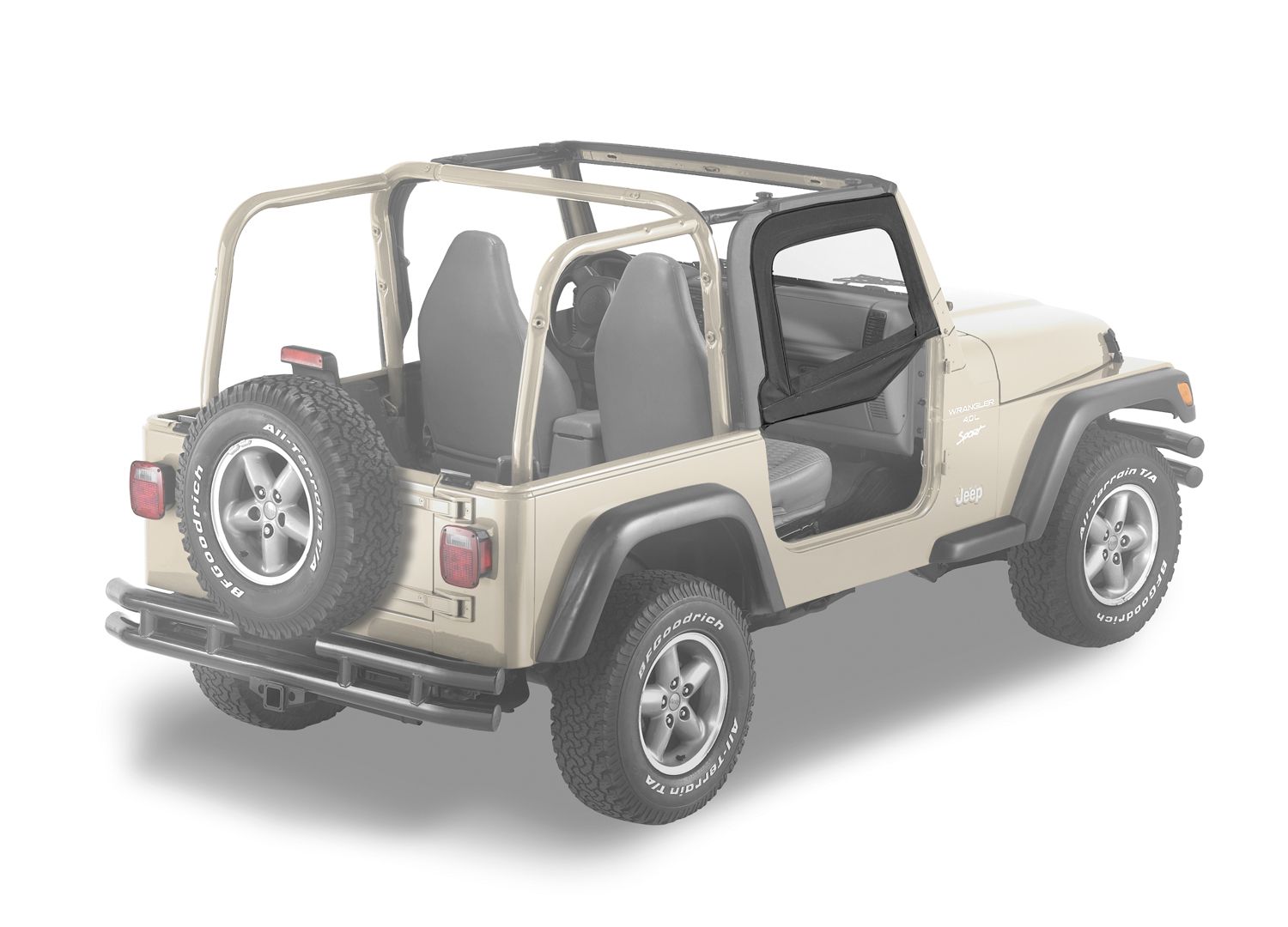 2006, 2005, 2004, 2003, 2002, 2001, 2000, 1999, 1998, 1997 Jeep Wrangler Door