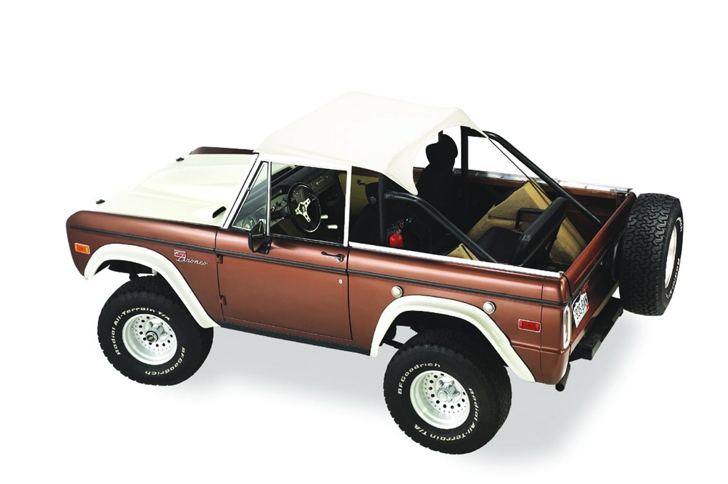 1977, 1976, 1975, 1974, 1973, 1972, 1971, 1970, 1969, 1968, 1967, 1966 Ford Bronco Soft Top