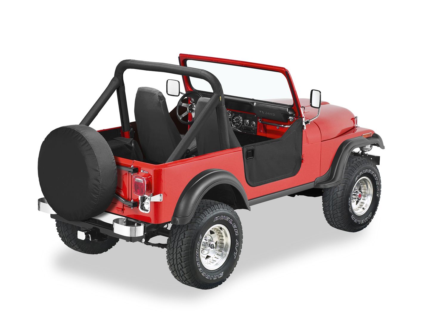 1986, 1985, 1984, 1983, 1982, 1981, 1980, 1979, 1978, 1977, 1976 Jeep CJ7 Door