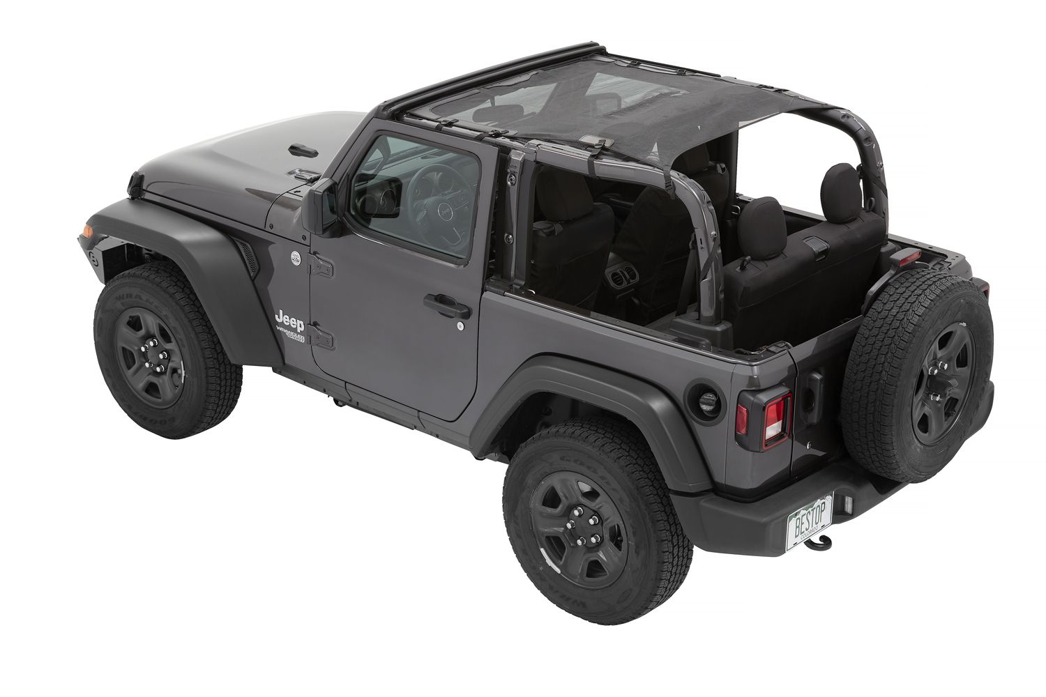 2024, 2023, 2022, 2021, 2020, 2019, 2018 Jeep Wrangler Soft Top
