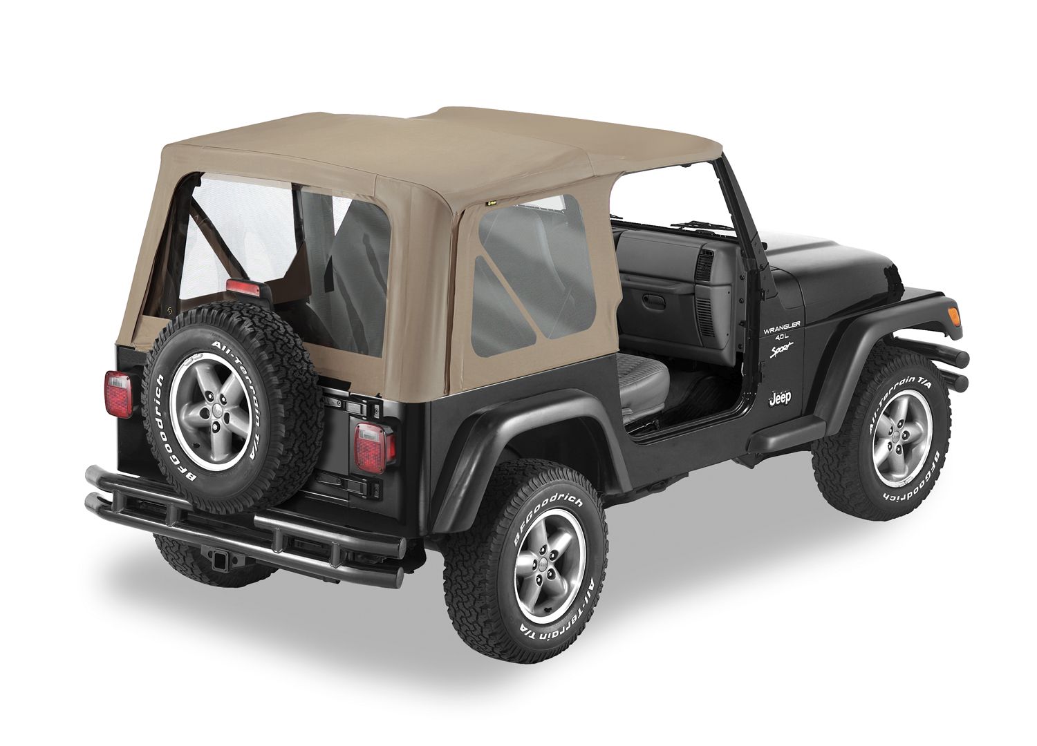 2002, 2001, 2000, 1999, 1998, 1997 Jeep Wrangler Soft Top