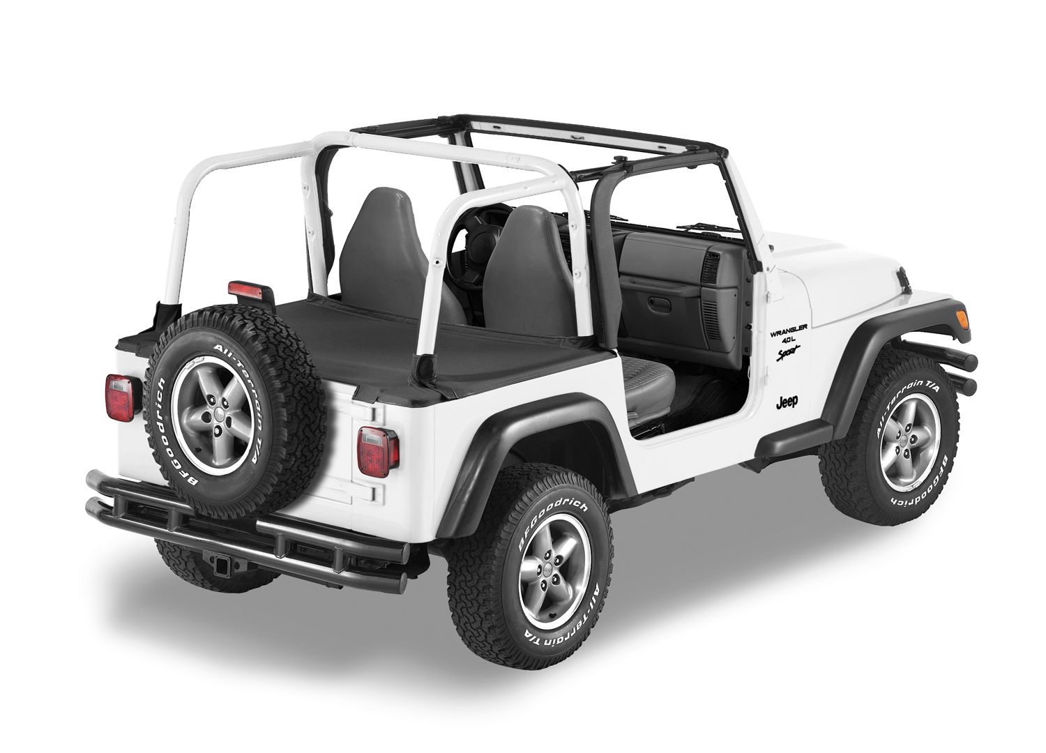2002, 2001, 2000, 1999, 1998, 1997 Jeep Wrangler Tonneau Cover