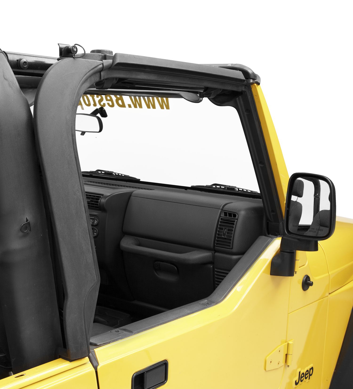 2006, 2005, 2004, 2003, 2002, 2001, 2000, 1999, 1998, 1997 Jeep Wrangler Door Frame Assembly