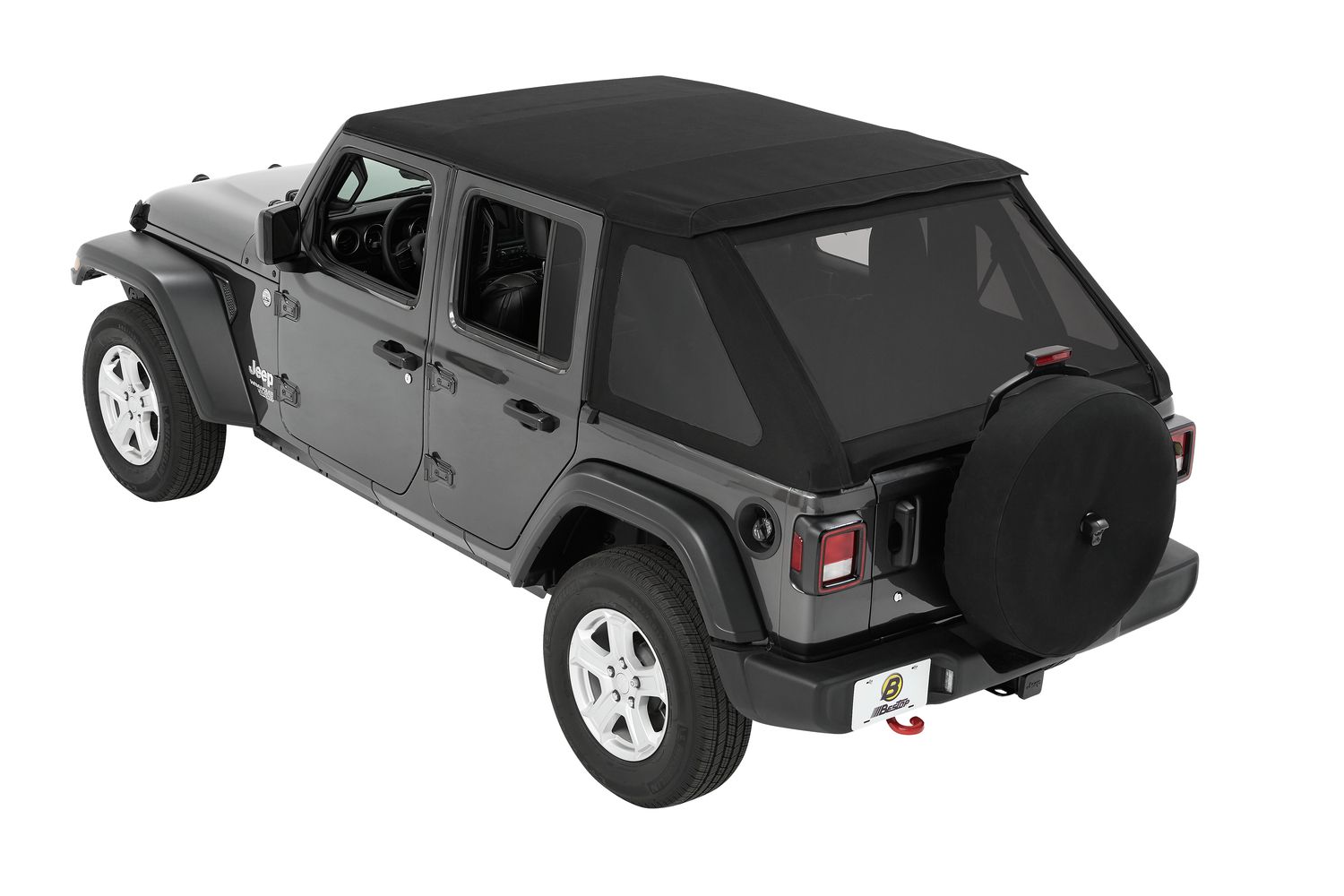 2024, 2023, 2022, 2021, 2020, 2019, 2018 Jeep Wrangler Soft Top