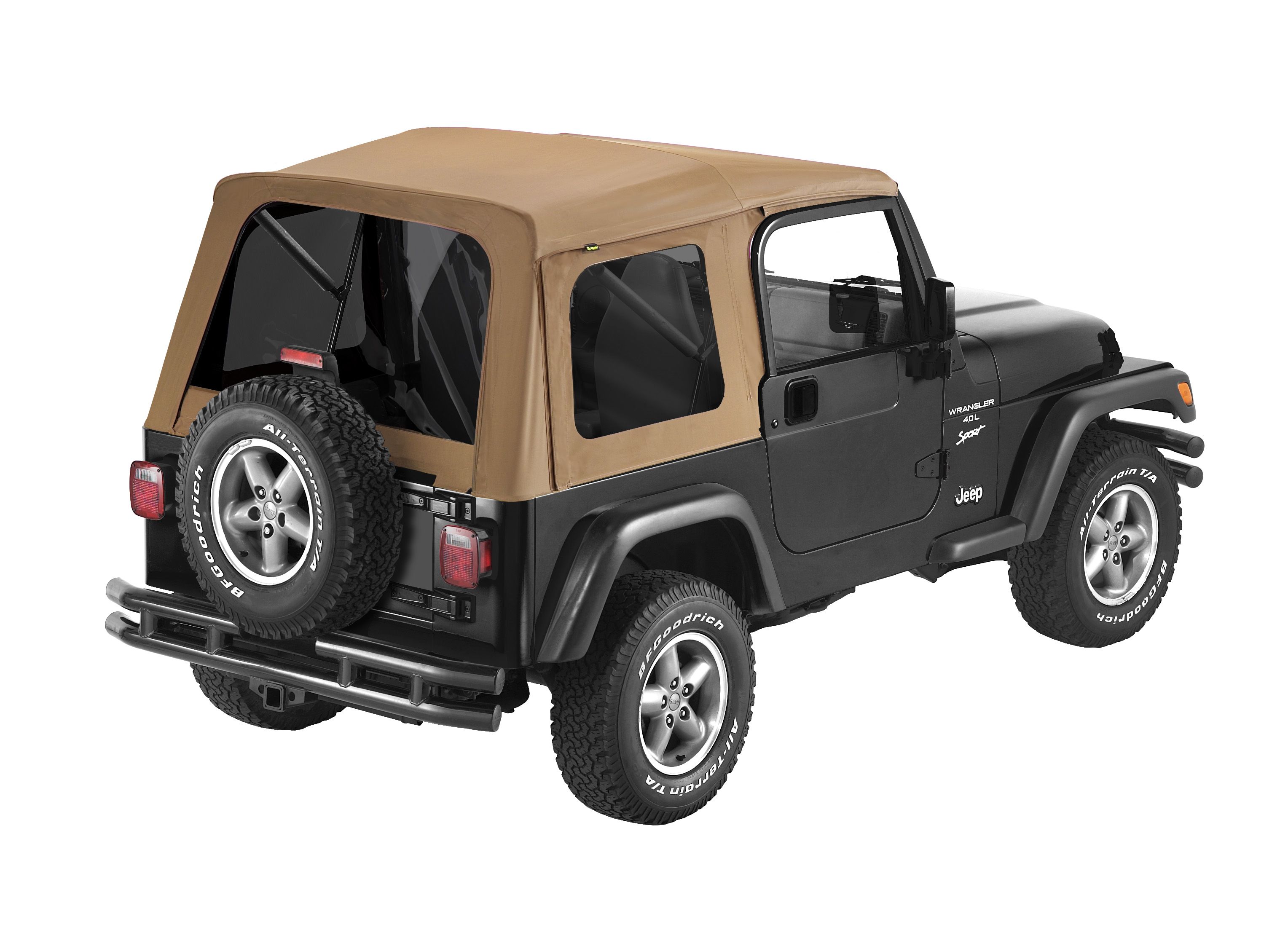 2006, 2005, 2004, 2003, 2002, 2001, 2000, 1999, 1998, 1997 Jeep Wrangler Soft Top