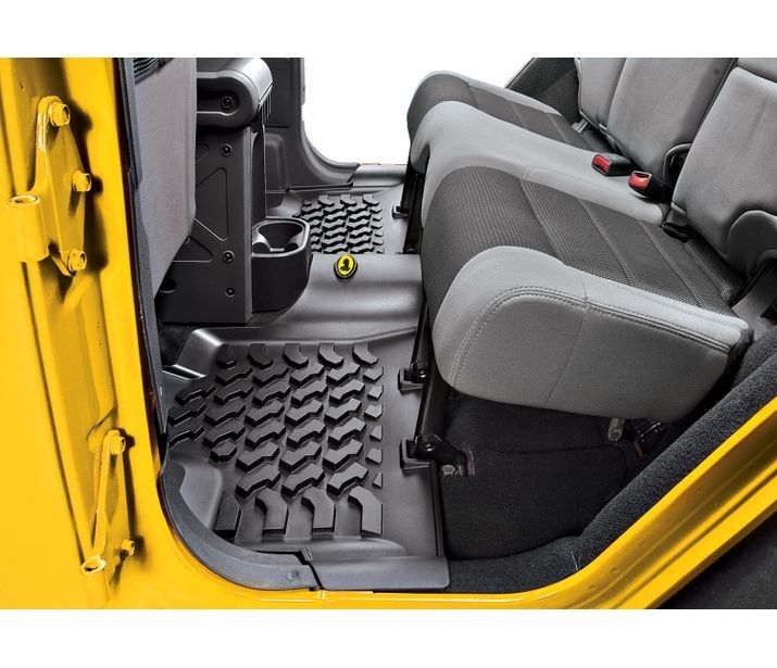 2017, 2016, 2015, 2014, 2013, 2012, 2011, 2010, 2009, 2008, 2007 Jeep Wrangler Floor Mat Set