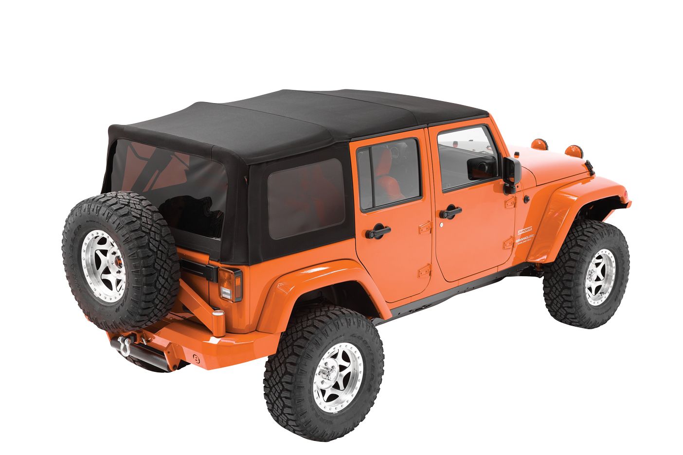 2017, 2016, 2015, 2014, 2013, 2012, 2011, 2010 Jeep Wrangler Soft Top