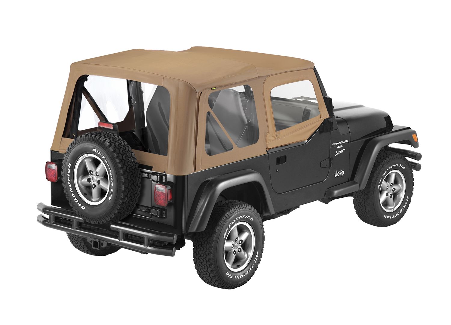 2002, 2001, 2000, 1999, 1998, 1997 Jeep Wrangler Soft Top