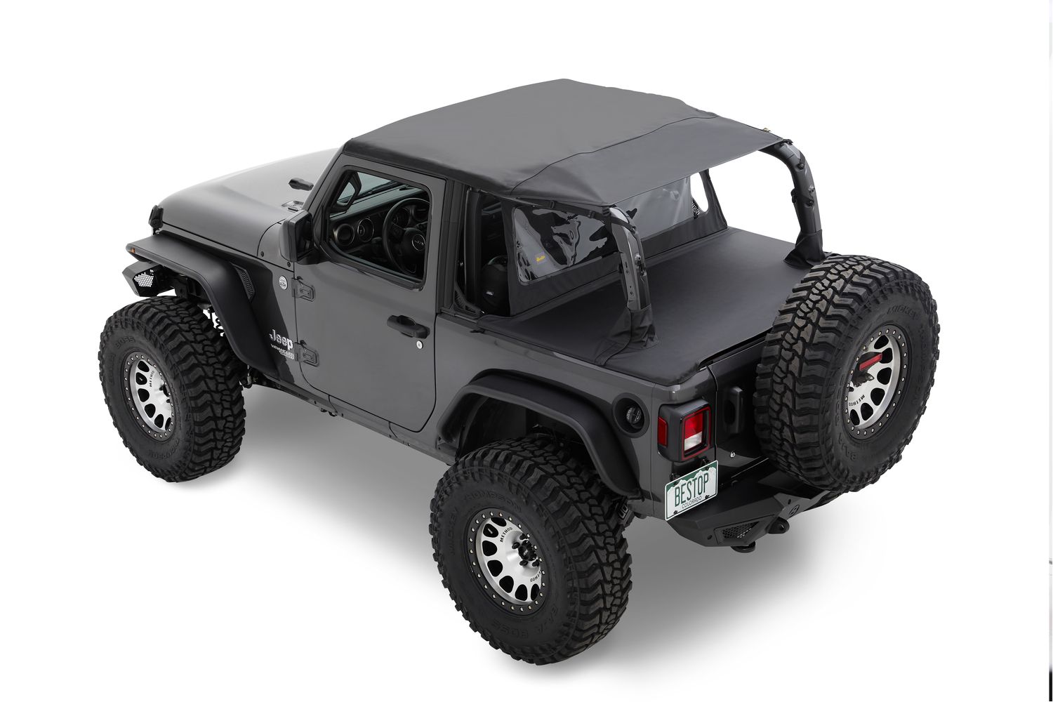 2024, 2023, 2022, 2021, 2020, 2019, 2018 Jeep Wrangler Tonneau Cover