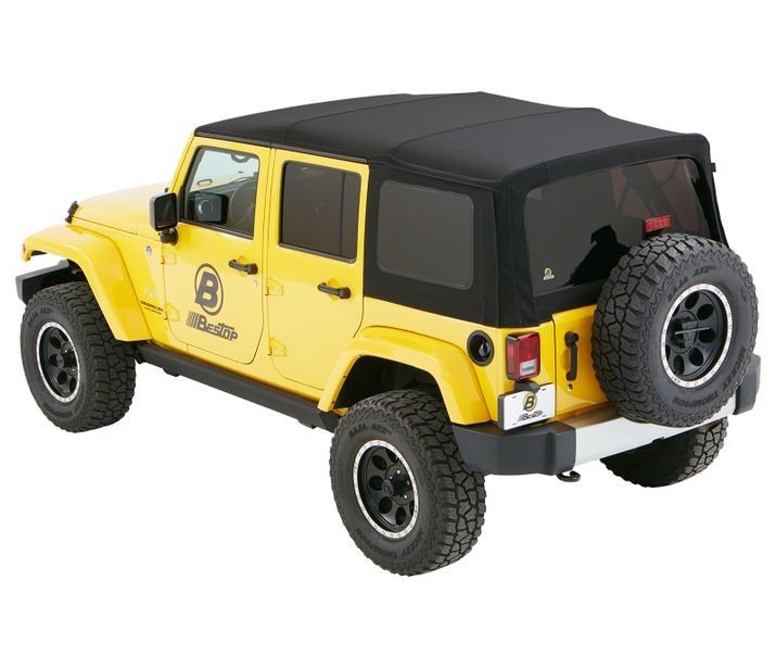 2017, 2016, 2015, 2014, 2013, 2012, 2011, 2010, 2009, 2008, 2007 Jeep Wrangler Soft Top