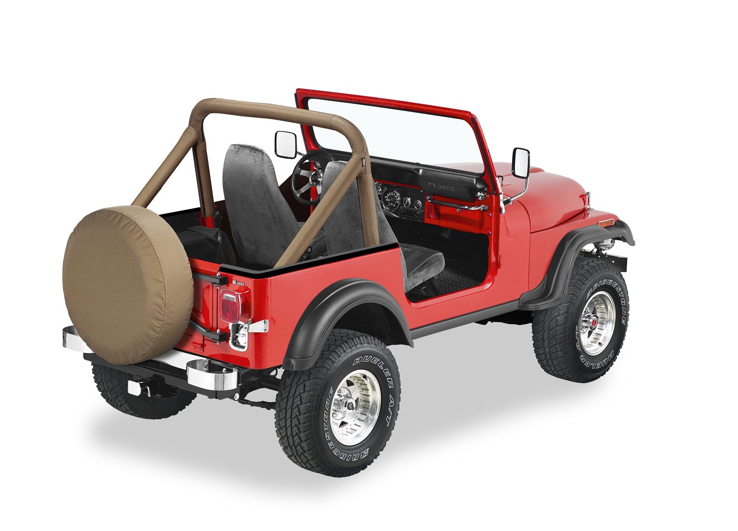 1986, 1985, 1984, 1983, 1982, 1981, 1980 Jeep CJ7 Roll Bar Padding