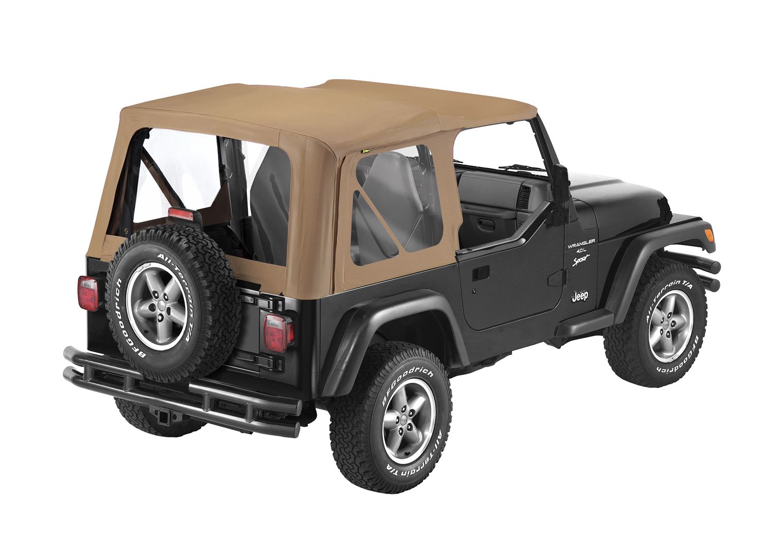 2002, 2001, 2000, 1999, 1998, 1997 Jeep Wrangler Soft Top