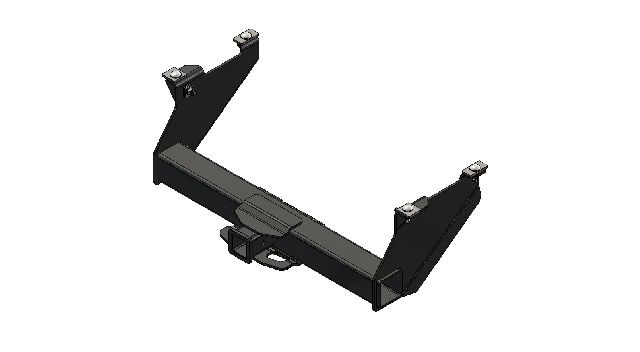 2016-2024 Ram 3500 Trailer Hitch - Rear (Blue Ox)