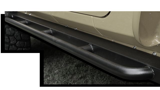 2004-2006 Jeep Wrangler Rocker Panel Guard (Body Armor 4x4)