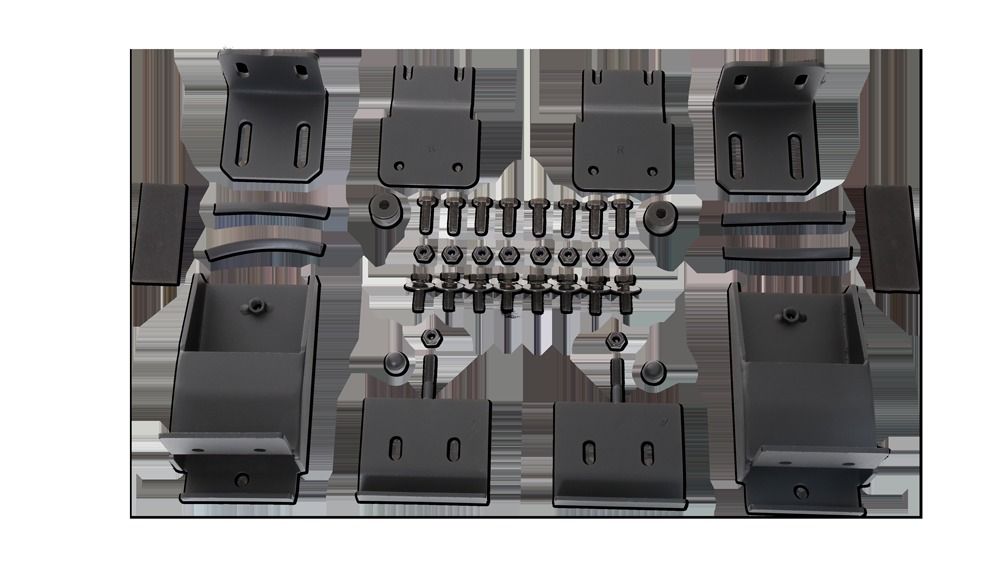2017, 2016, 2015, 2014, 2013, 2012, 2011, 2010, 2009, 2008, 2007 Jeep Wrangler Roof Rack Mount Kit