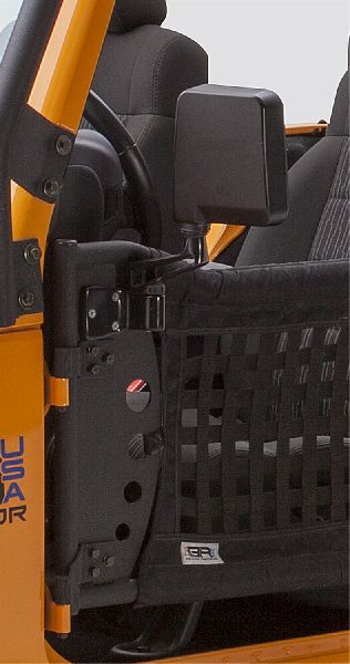 1997-2010 Jeep Wrangler Side/Door Mirror Kit - Left and Right (Body Armor)