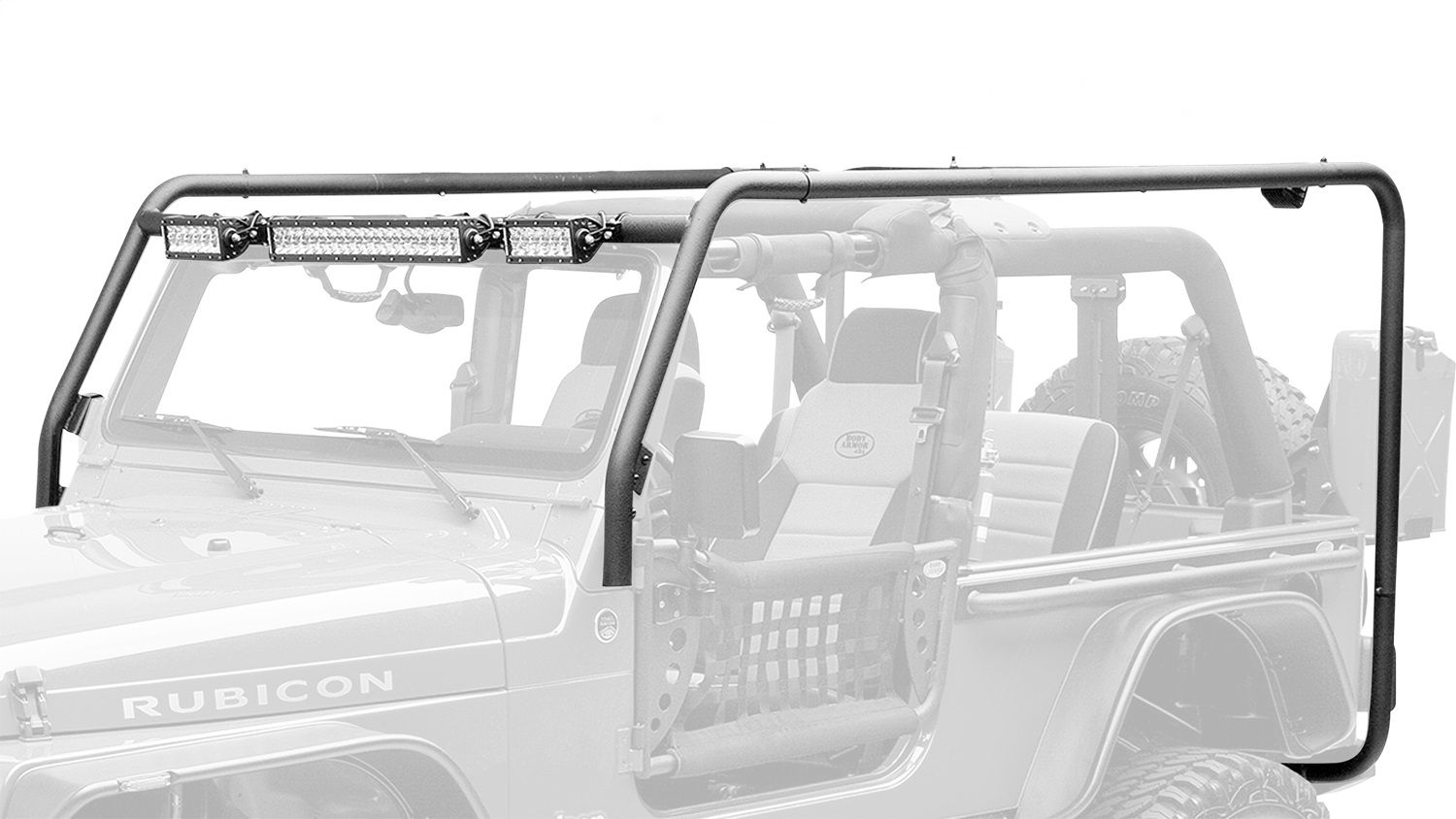 2018, 2017, 2016, 2015, 2014, 2013, 2012, 2011, 2010, 2009, 2008, 2007 Jeep Wrangler Roof Rack