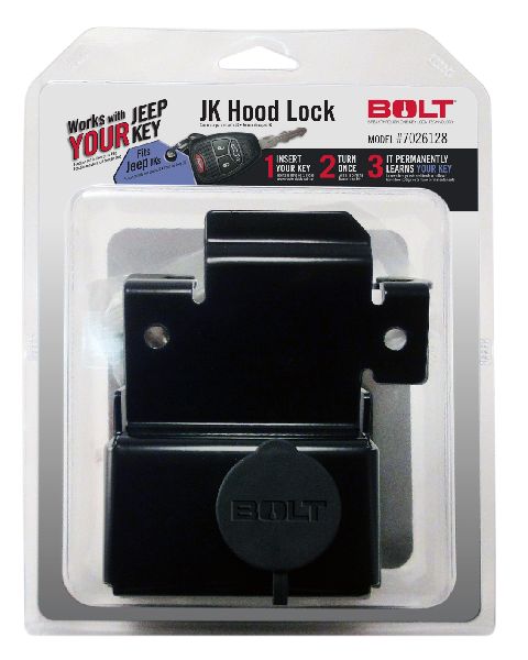 1991-2022 Jeep Wrangler Hood Lock (BOLT)