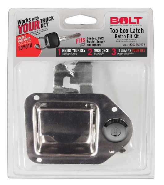 2001-2014 Toyota Prius Truck Tool Box Lock and Key (BOLT)