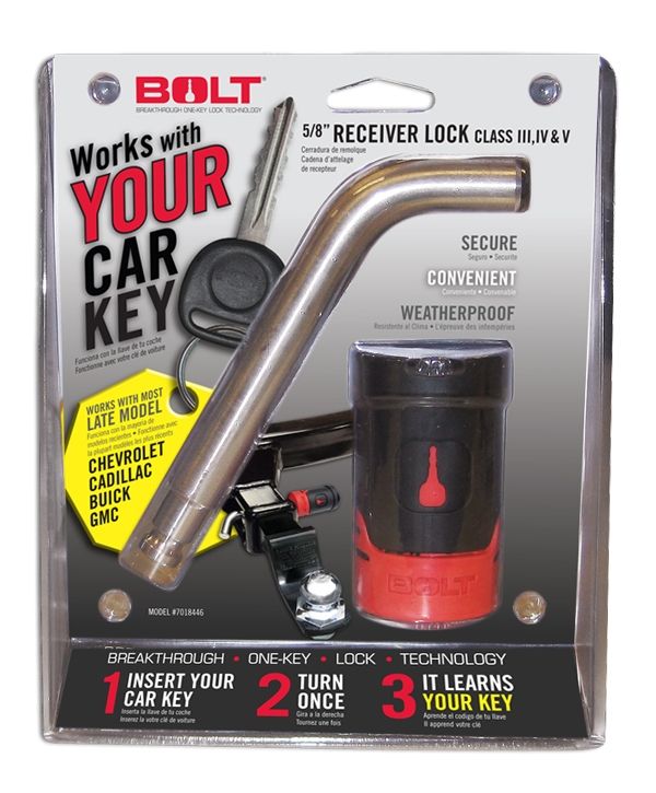 2009, 2008, 2007 Chevrolet Equinox Trailer Hitch Lock