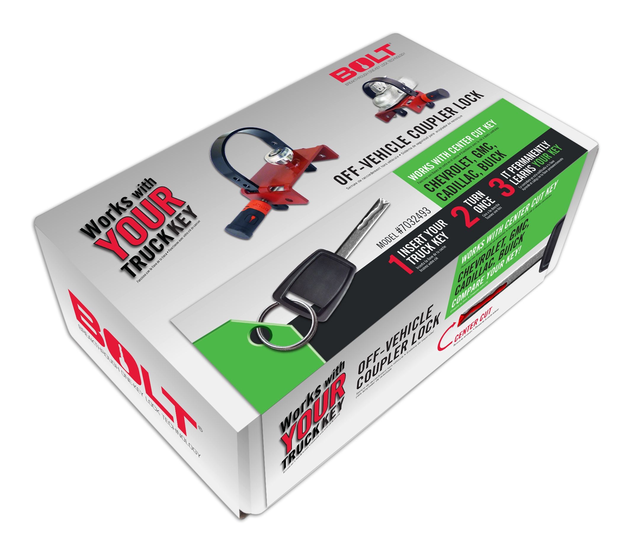 2023-2025 Buick Enclave Trailer Hitch Coupler Lock BOLT