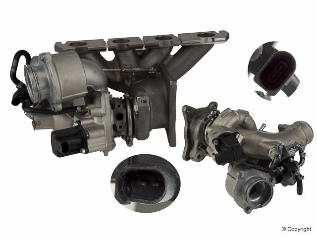 2008-2009 Audi TT Turbocharger (Borg Warner)