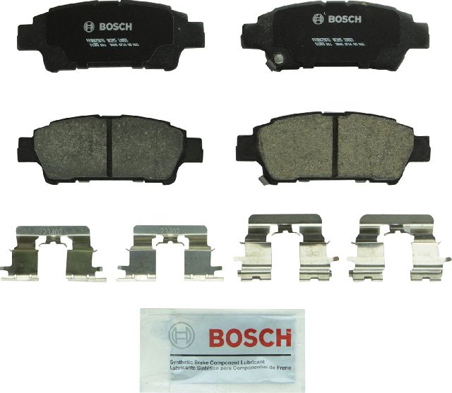 2004-2010 Toyota Sienna Disc Brake Pad Set - Rear (Bosch)