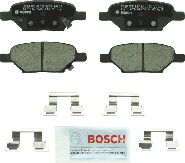 2007-2010 Pontiac G5 Disc Brake Pad Set - Rear (Bosch)