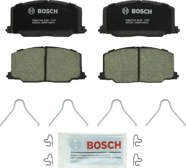 1990-1991 Lexus ES250 Disc Brake Pad Set - Front (Bosch)
