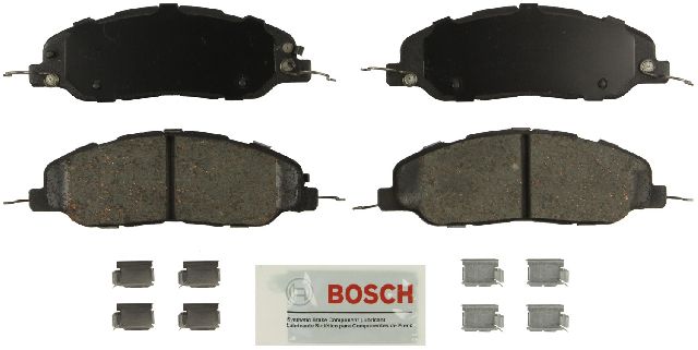 2011-2014 Ford Mustang Disc Brake Pad Set - Front (Bosch)