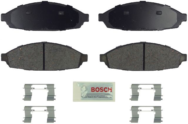 2003-2011 Lincoln Town Car Disc Brake Pad Set - Front (Bosch)
