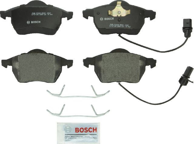 2000-2004 Audi A6 Disc Brake Pad Set - Front (Bosch)