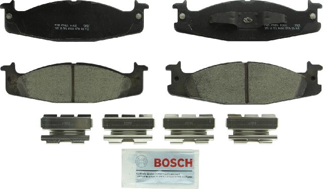 1994-2002 Ford E-150 Econoline Disc Brake Pad Set - Front (Bosch)