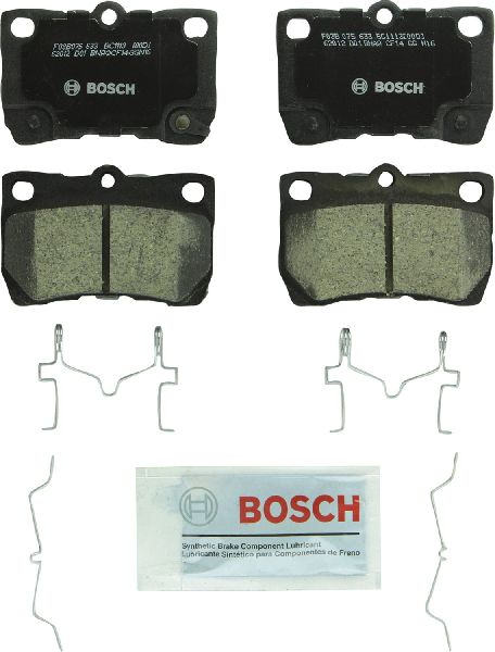 2006-2013 Lexus IS250 Disc Brake Pad Set - Rear (Bosch)