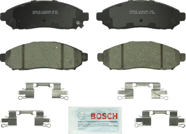 2009-2012 Suzuki Equator Disc Brake Pad Set - Front (Bosch)