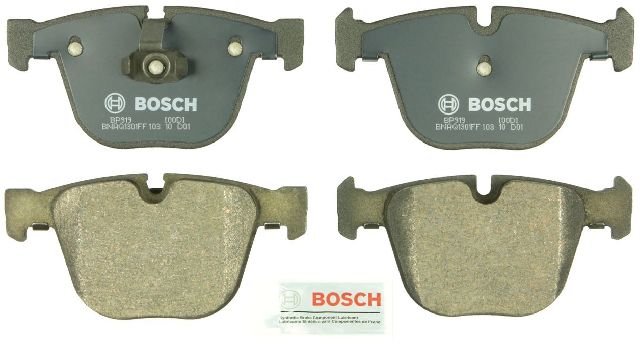 2004-2005 BMW 545i Disc Brake Pad Set - Rear (Bosch)
