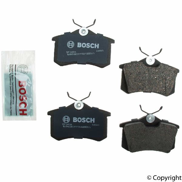 1989-1991 Peugeot 405 Disc Brake Pad Set - Rear (Bosch)