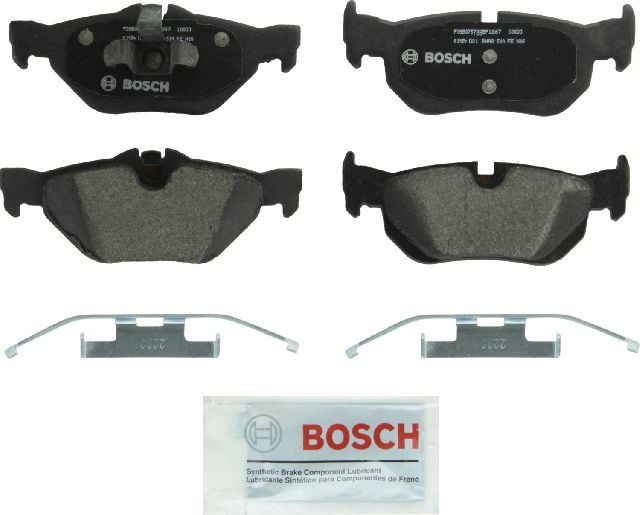 2007-2013 BMW 328i Disc Brake Pad Set - Rear (Bosch)