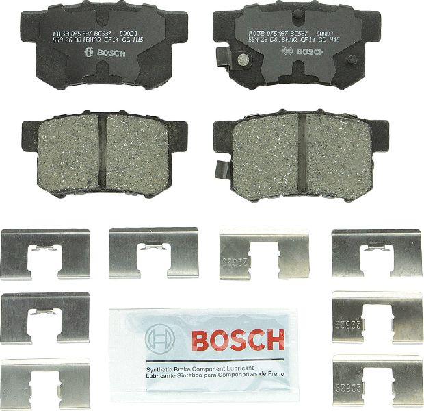 2004-2008 Acura TSX Disc Brake Pad Set - Rear (Bosch)