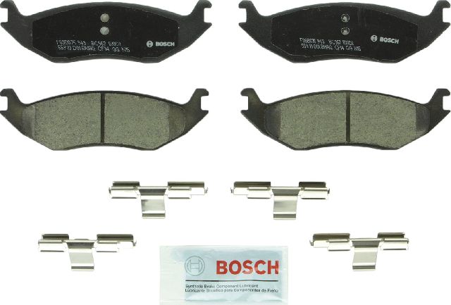 2003-2009 Dodge Durango Disc Brake Pad Set - Rear (Bosch)