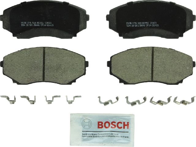 1992-2006 Mazda MPV Disc Brake Pad Set - Front (Bosch)