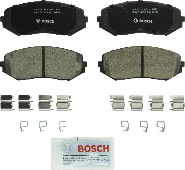 2006-2013 Suzuki Grand Vitara Disc Brake Pad Set - Front (Bosch)