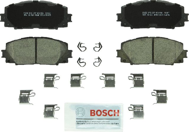2007-2018 Toyota Yaris Disc Brake Pad Set - Front (Bosch)
